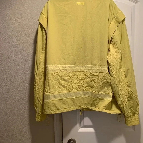 Puma X Jannik Davidsen Jacket Yellow Men’s Large New - Picture 10 of 14
